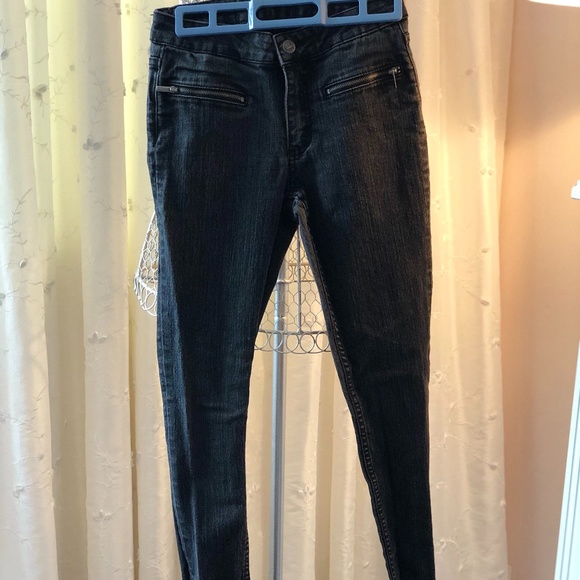 CHEAP MONDAY Faded Black Jeans - Picture 1 of 3